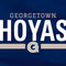 Georgetown University Hoyas Stripe Steam Deck Handheld Gaming Computer Skin